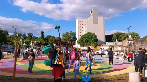 Indignación en Paraná: vandalizaron una plaza a horas de su inauguración