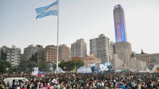 Rosario fue escenario de un nuevo reclamo por el presupuesto de la universidad pública.