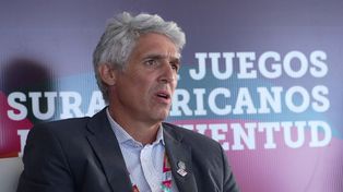 Adrián Ghiglione puso en valor a estos Juegos Suramericanos de la Juventud que se siguen disputando en Rosario.