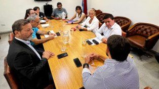 Senadores recibieron a la Mesa contra el Hambre