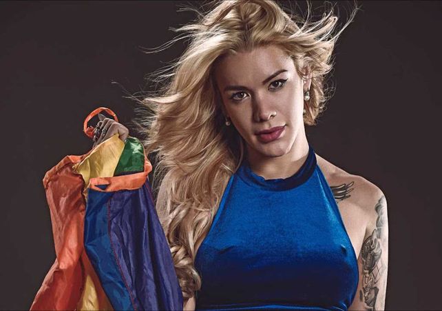 La primera cantante trans de cumbia santafesina estará hoy en la ciudad