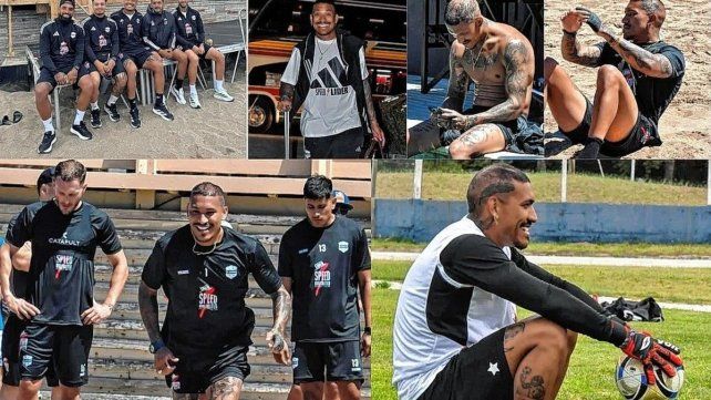 Nacho Arce en Riestra: intensidad, show y liderazgo en la pretemporada