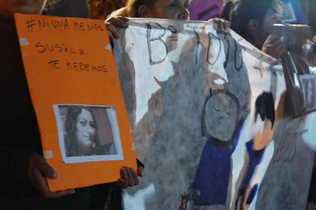 El audio que explica como se vivió la marcha por Susana en Gualeguaychú
