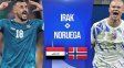 Irak y Noruega inician su camino en el Mundial