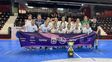 Rosario tuvo el cierre del primer torneo de selecciones femeninas en el futsal y Bariloche fue campeón