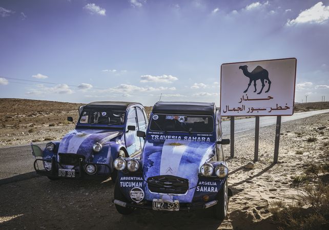 Argentinos replicaron 100 años después la travesía de André Citroën por el Sahara