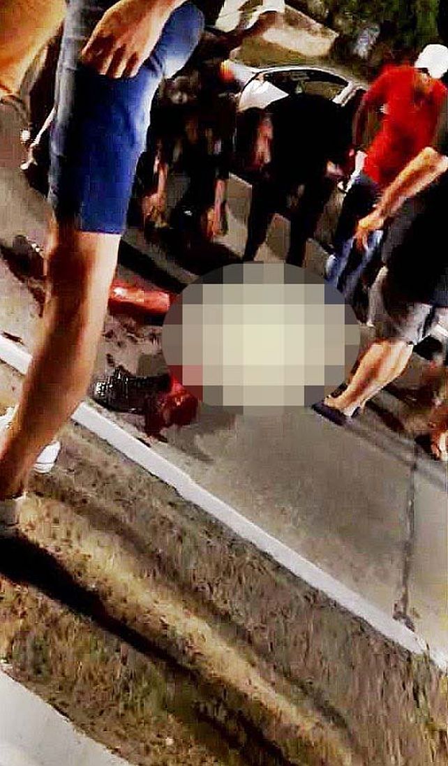 La aparición de un joven baleado y ensangrentado causó estupor en una avenida de Concordia&nbsp;