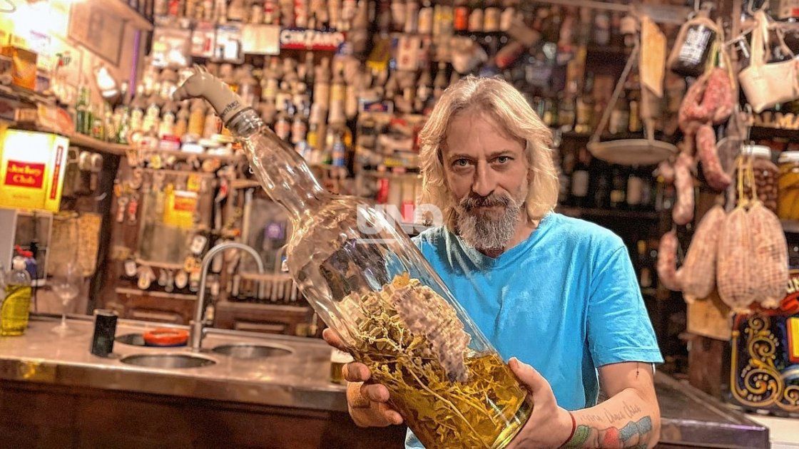 La caña con ruda del Almacén Verona, con 55 años de tradición&nbsp;