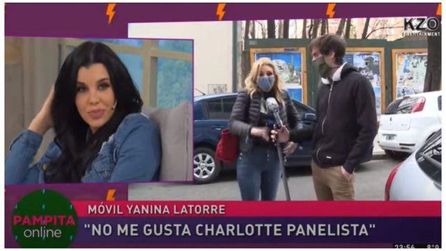 Charlotte Caniggia y Yanina Latorre, una pelea de panelistas