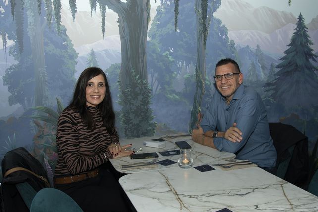 Rita Paquale y Claudio Couselo