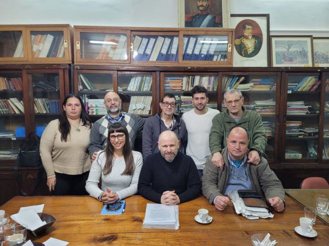 La nueva comisión directiva de la Asociación de Abogados Penalistas.