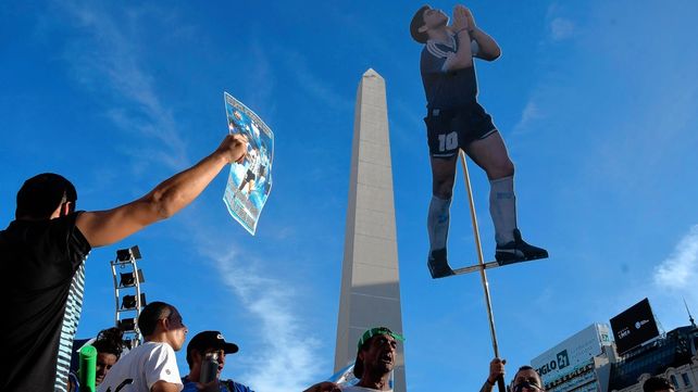 Por la muerte de Maradona hubo un fuerte reclamo de justicia