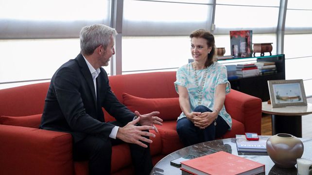 &nbsp;Frigerio fue recibido por la ministra de Relaciones Exteriores