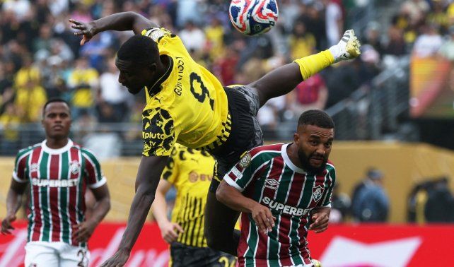 Fluminense y Borussia Dortmund no se sacaron ventajas en Nueva Jersey Fluminense y Borussia Dortmund no se sacaron ventajas en Nueva Jersey