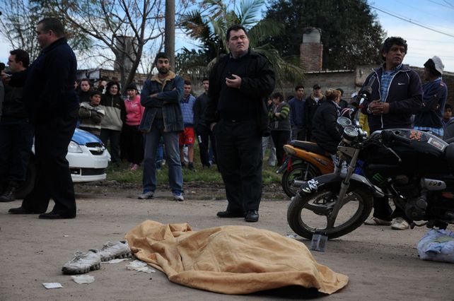 Paisaje del infierno. La postal que se vive en la actualidad. Foto: J. Busiemi&nbsp;