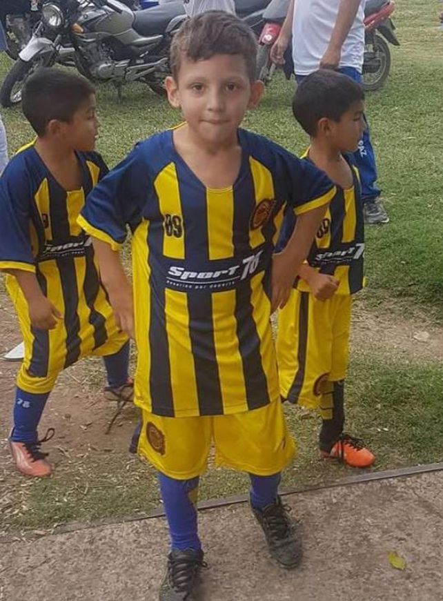 Odi jugó para Central desde muy chico. Lo hizo entre los 5 y los 7 años.