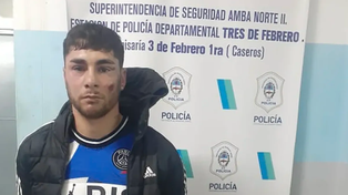 Ezequiel Cirigliano tiene 30 años y está detenido por tentativa de robo con uso de arma de fuego.
