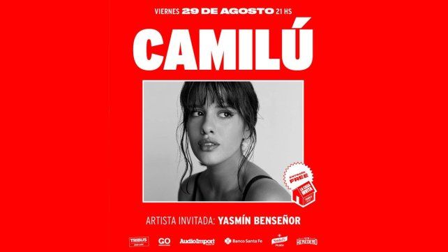 La Casa Invita: Camilú llega a Santa Fe presentando Amor de mi herida