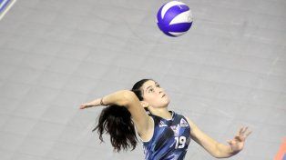 Victoria Izaguirre, de Sonder, fue elegida como la MVP del partido que el Tricolor jugó ante El Tala A.