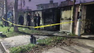 La casa que se incendió en barrio Villa Las Flores