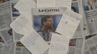 Rosario despide a Messi de la selección en el buzón de La Capital y Brindis TV