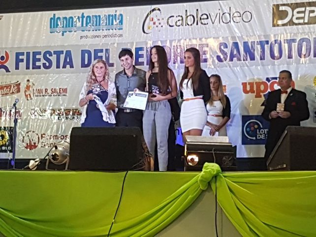 Indira Pampiglioni fue elegida la mejor deportista santotomesina