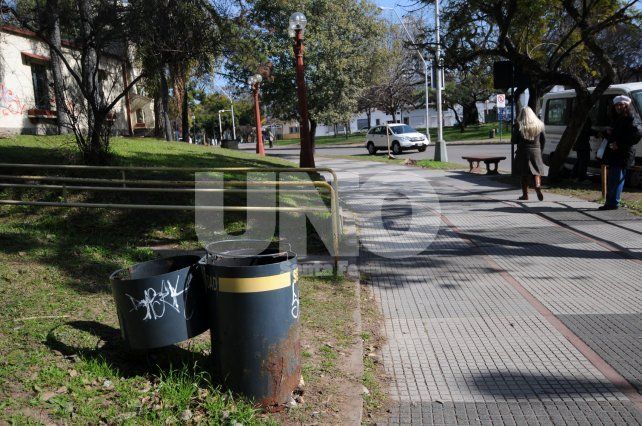 Ponen en condiciones el Parque del Sur