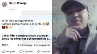 Acusado de narco fue declarado prófugo pero él lo desmiente por Facebook