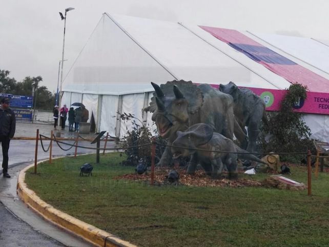 La lluvia no frena Tecnópolis Federal