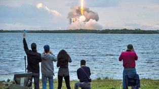 Exitosa prueba de Orion, la nave que la Nasa prepara para ir a Marte