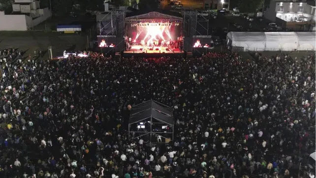 Todo listo para la Fiesta en Crespo.