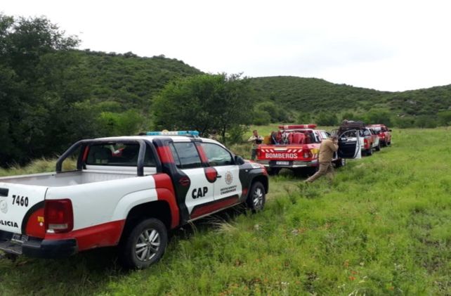Rastrillajes. La mujer de San Lorenzo es intensamente buscada en el sector del Uritorco y del balneario La Toma.&nbsp;