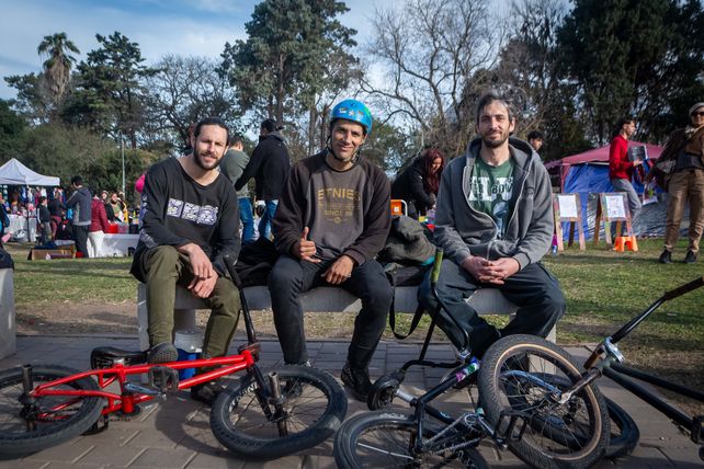Dalmiro Torres, Gabriel Mair y Nicolas Fernandez