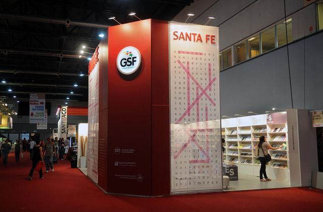 El stand de Santa Fe