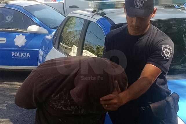 Apresado. El joven de 17 años
