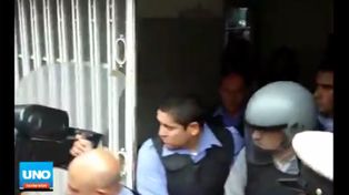 Así trasladaban a Céparo luego de ser condenado por delitos de lesa humanidad