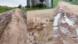 Vecinos denuncian que las calles de barrio La Esmeralda se encuentran intransitables.