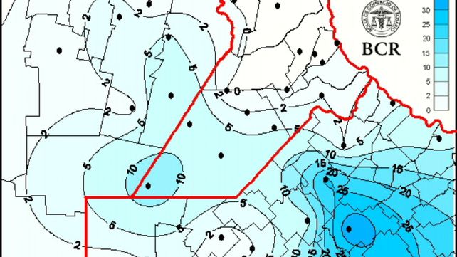 Chacabuco recibió las mayores precipitaciones del fin de semana