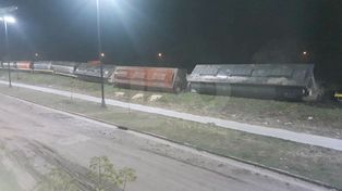 Otra vez y van: descarriló un tren, ahora en barrio Coronel Dorrego