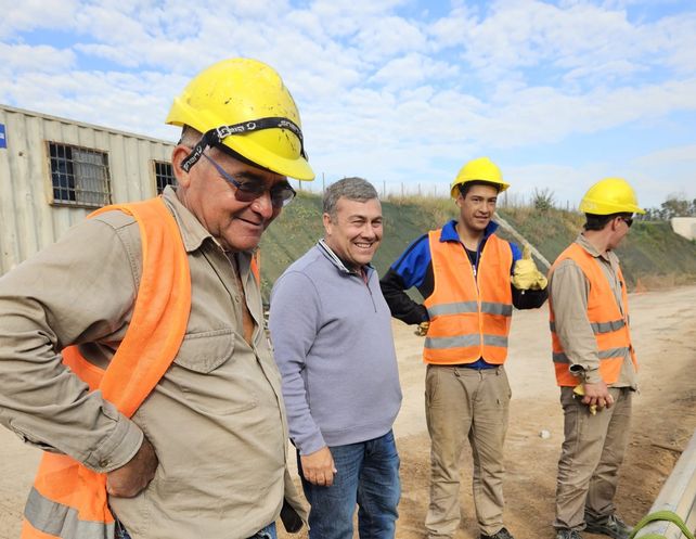 El presidente comunal Antonio Fiorenza