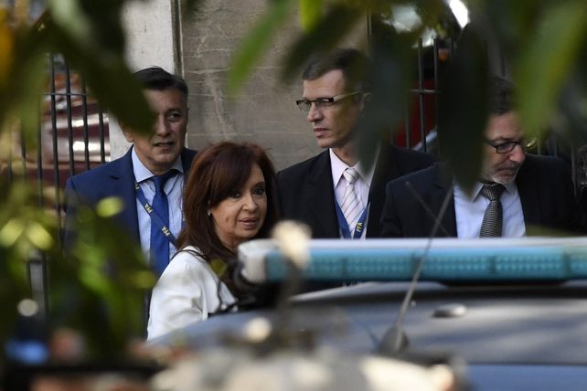 La expresidenta Cristina Fernández de Kirchner