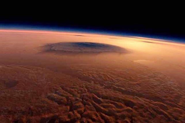 Un impacto cósmico pudo causar la evaporización del agua en Marte