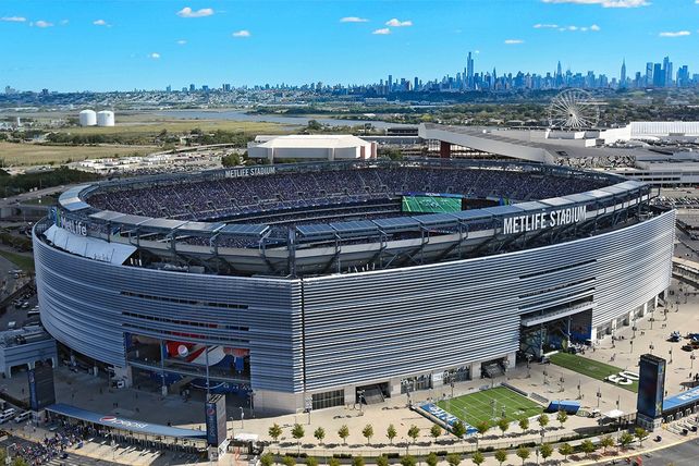 El MetLife Stadium de Nueva Jersey será sede de la final del Mundial 2026.