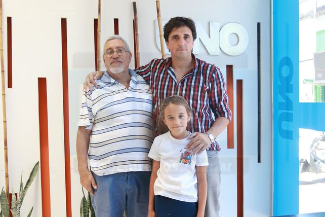 Julio Ledesma y Andrés Mora (junto a su hija Maitane) hablaron de los objetivos que persigue el encuentro.