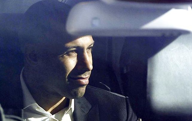 El volante concurrió a declarar junto a sus dos abogados