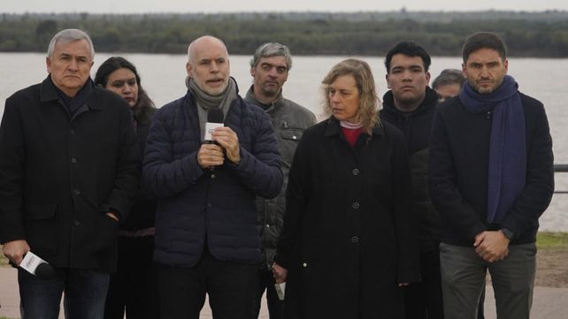 El precandidato a presidente de JxC