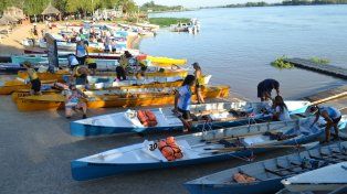 El remo nuevamente será epicentro en el Paraná Rowing Club.