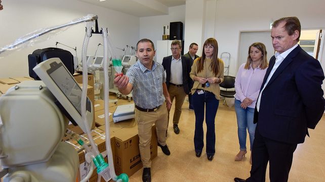 Se suman respiradores a la red de contención sanitaria entrerriana