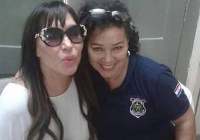 Se filtró una foto de Moria en la prisión de Paraguay