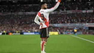 Borja marcó el único tanto para River Plate.